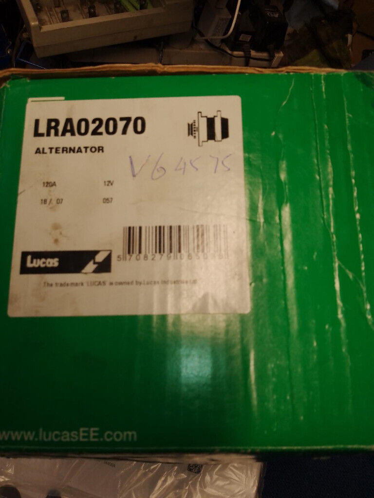 LUCAS LRA02070 ALTERNATOR MG ROVER V6 YLE102330 NEW ALSO FREELANDER