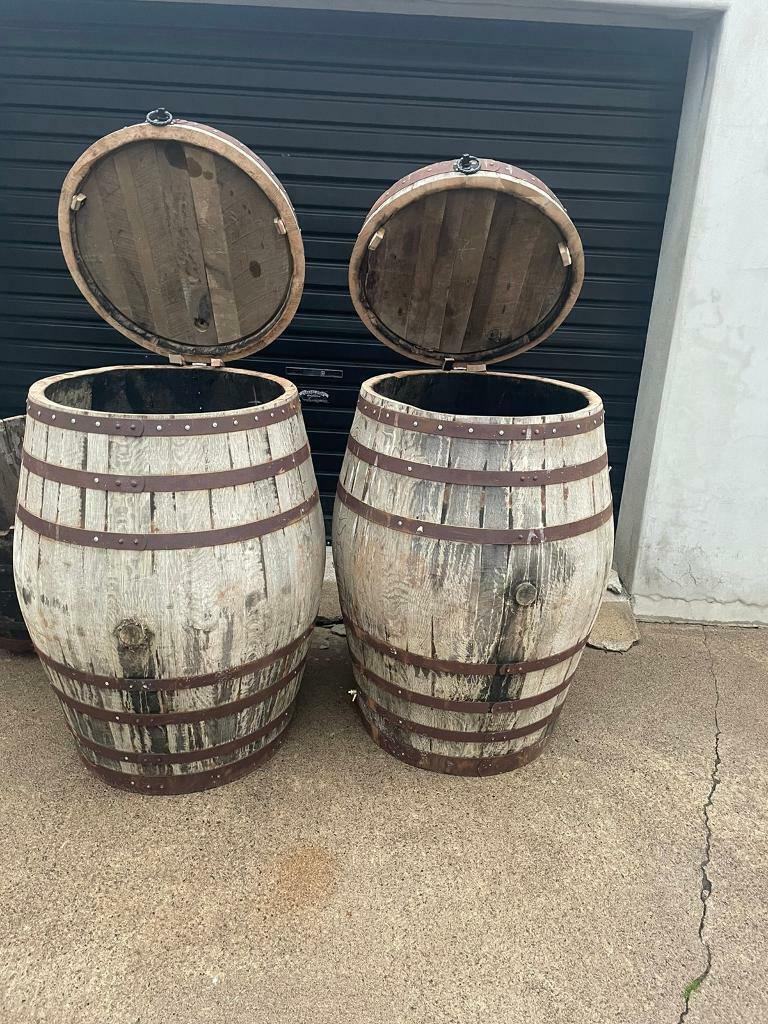 Whiskey and wine barrel 