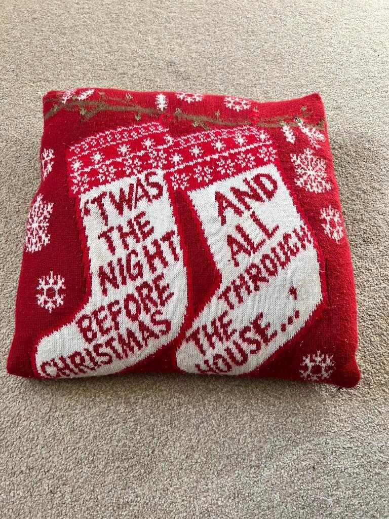 Christmas cushion 