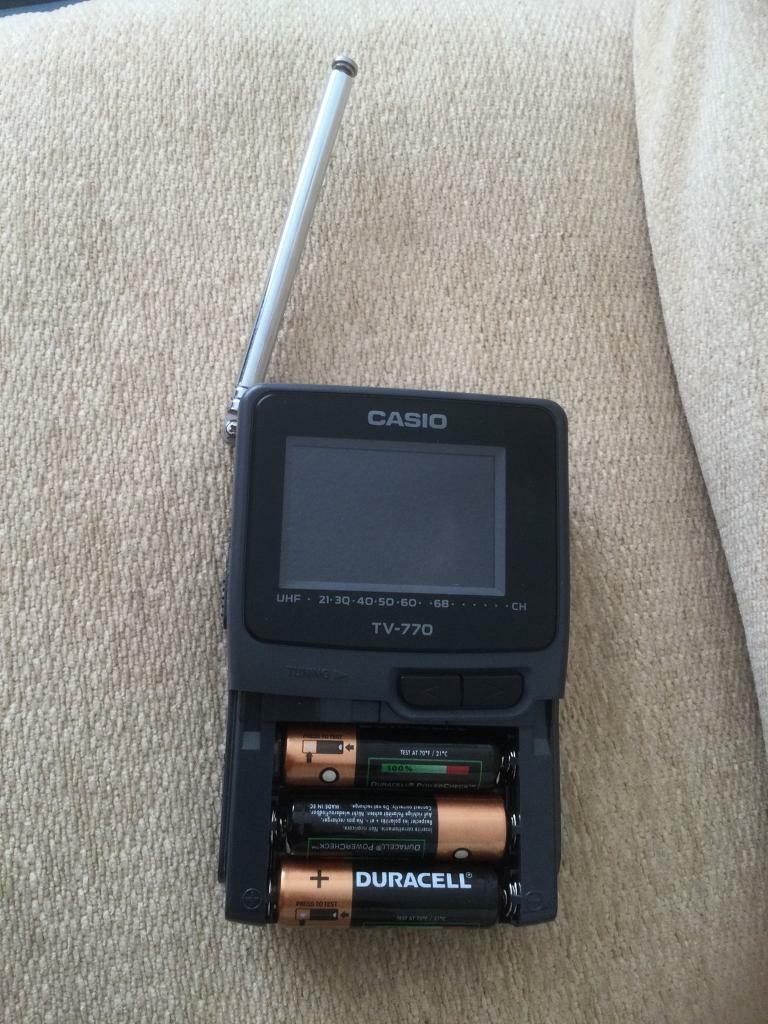 Casio Colour TV-770 (analogue)