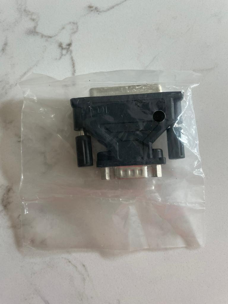 image for PC 25 Pin Female Serial to 9 Pin Male D Adapter DB25 to DB9 wth Thumbs