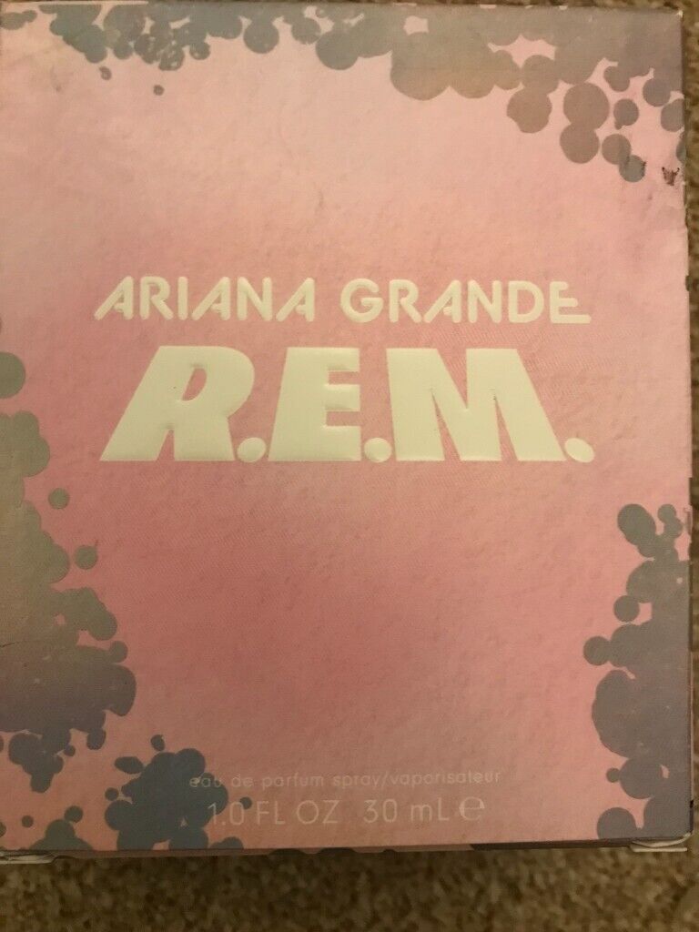 Ariana Grande, REM, fragrance box, box only, stunning design