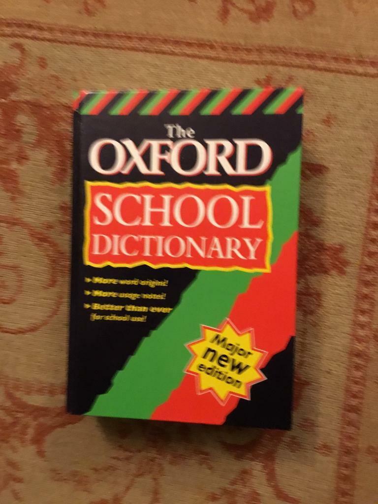 image for OXFORD SCHOOL DICTIONARY 