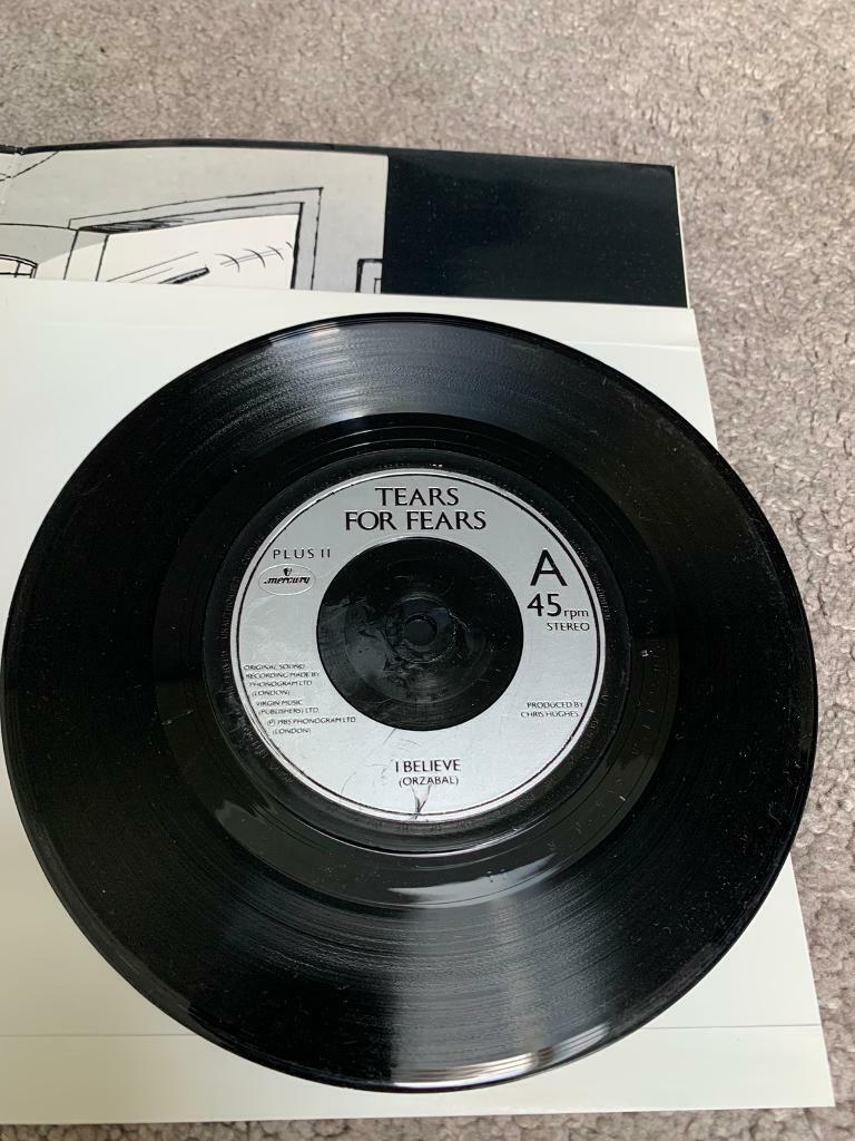 Tears For Fears I Believe Gatefold 2x7” Vinyl Record 
