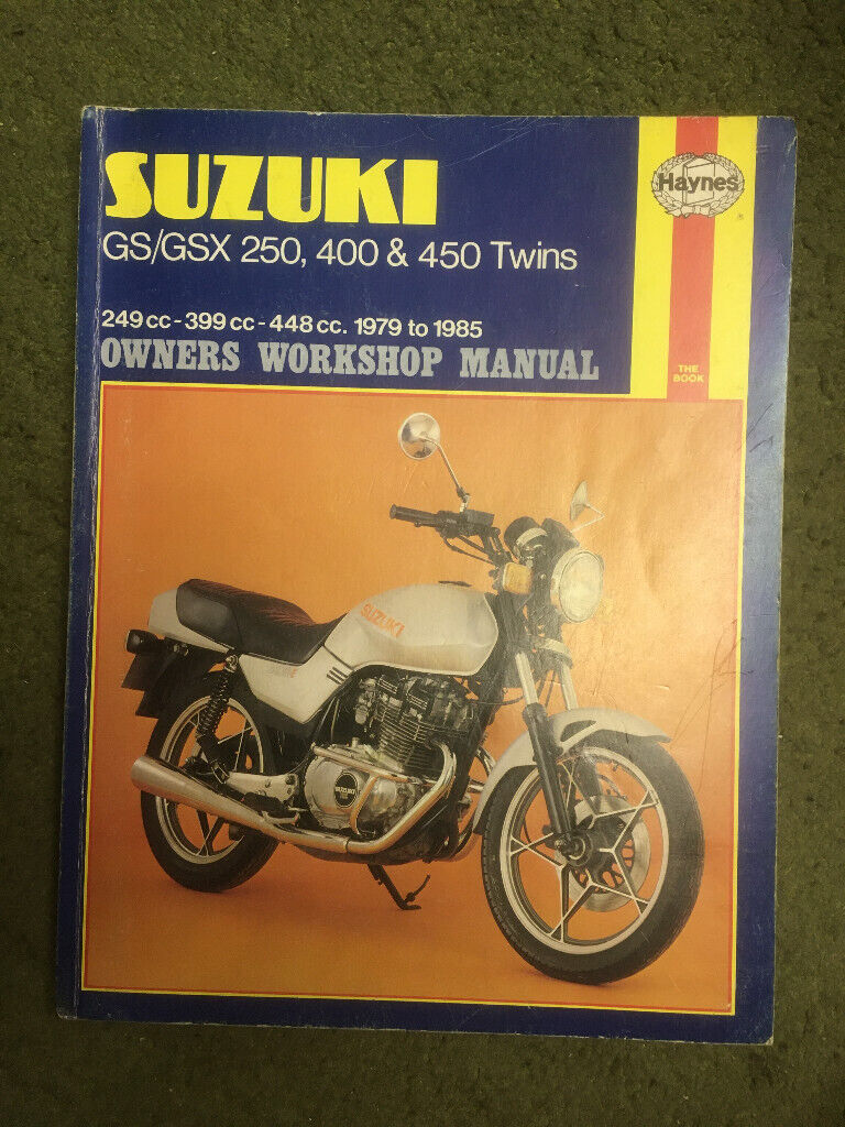image for ++++SUZUKI GS/GSX 250, 400&450 Twins Owners Workshop Manual++++