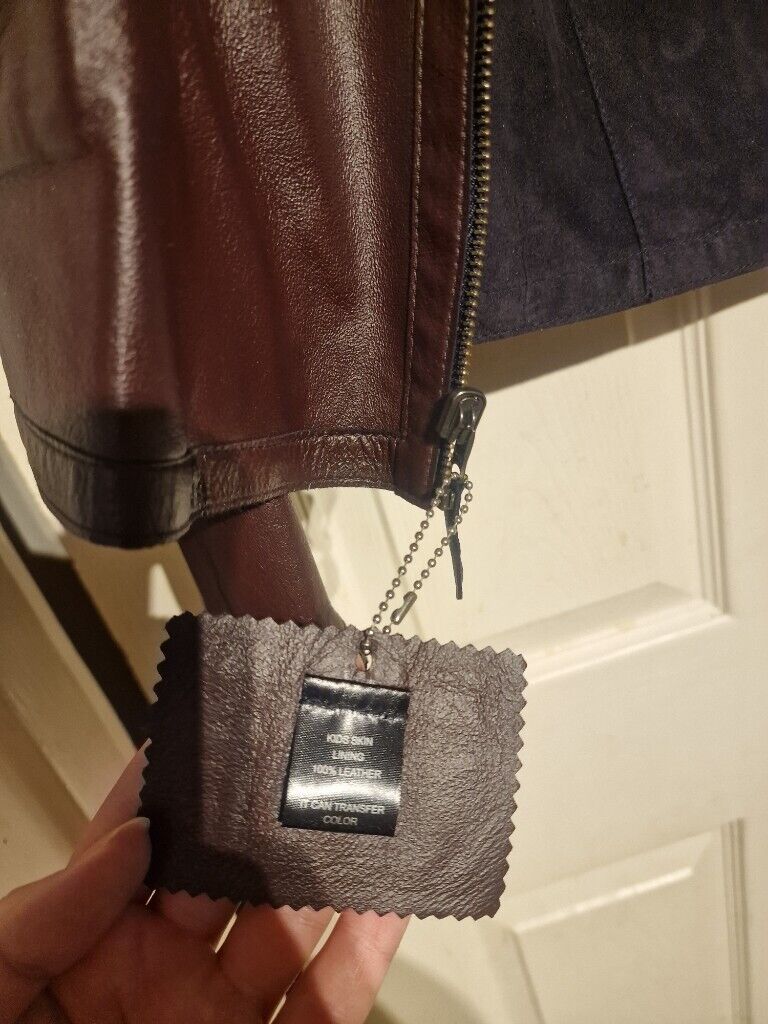 Leather jacket and coat