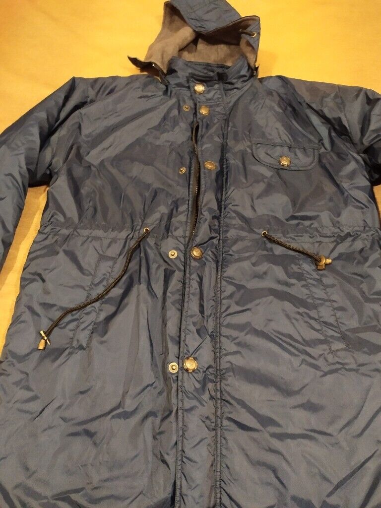 NEW. Men's Navy winter jacket or parka, Size M/L