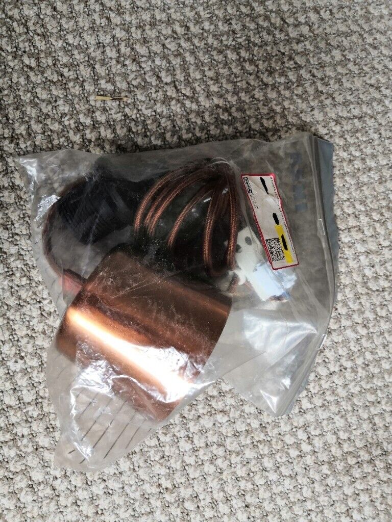  Brand New HEMMA Cord set, textile/copper-colour 1.8 m