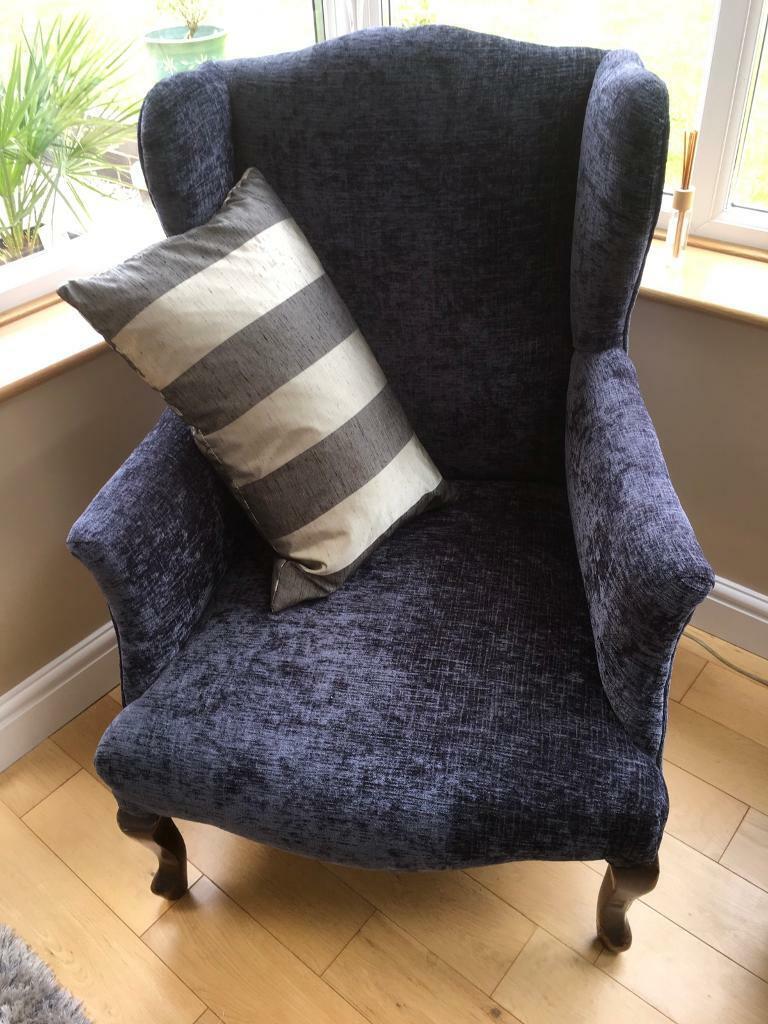 Grey recently Upholstered CHAIR 