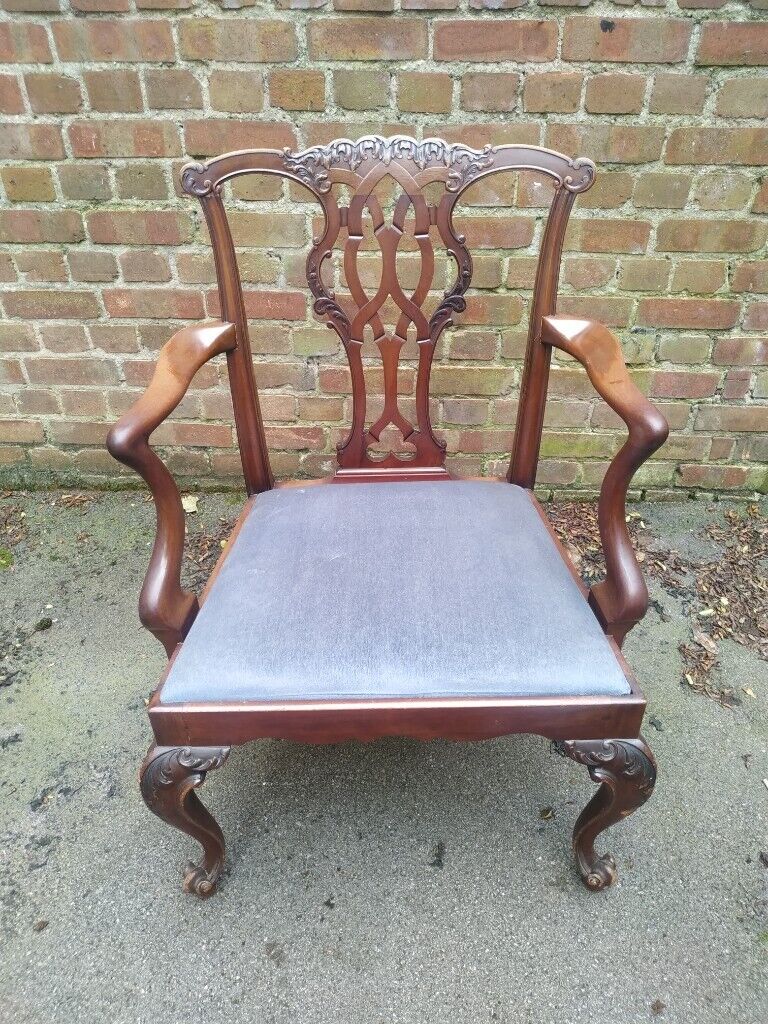 image for Beautiful Vintage Chair and Side Table