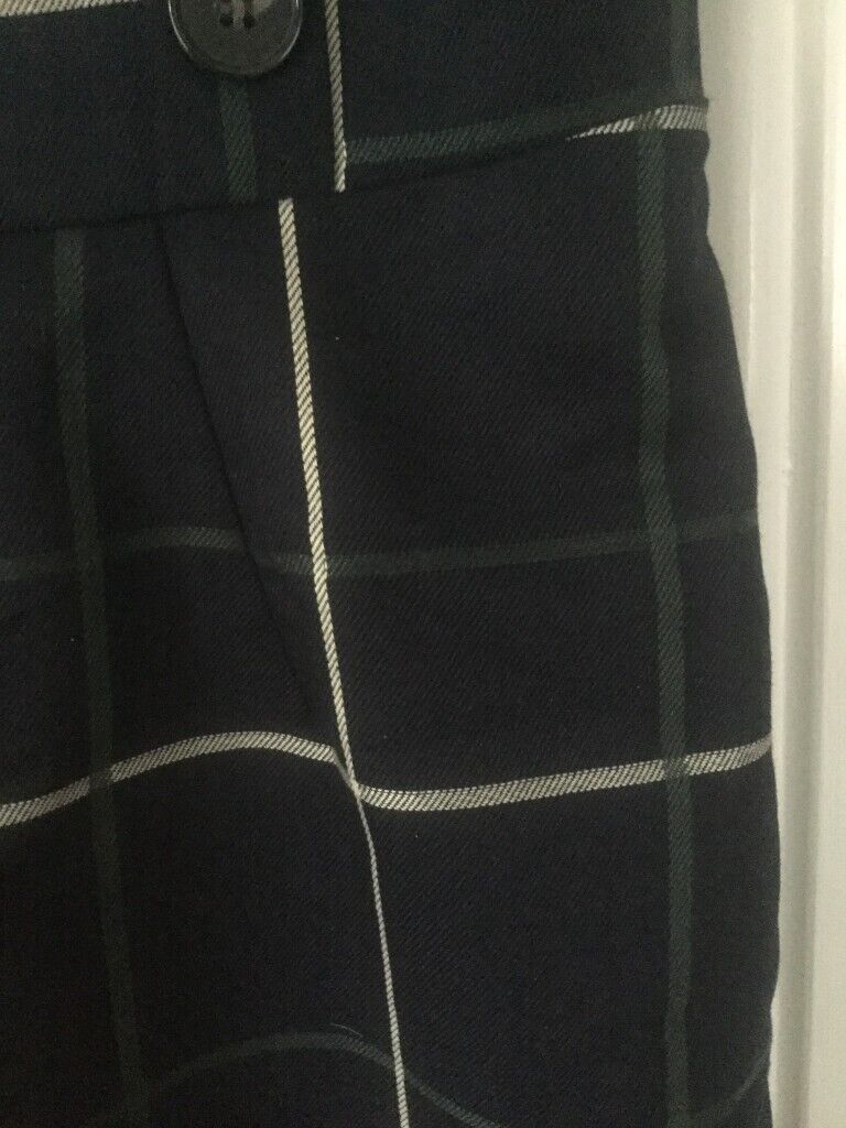 Primark tartan navy dress still with tag