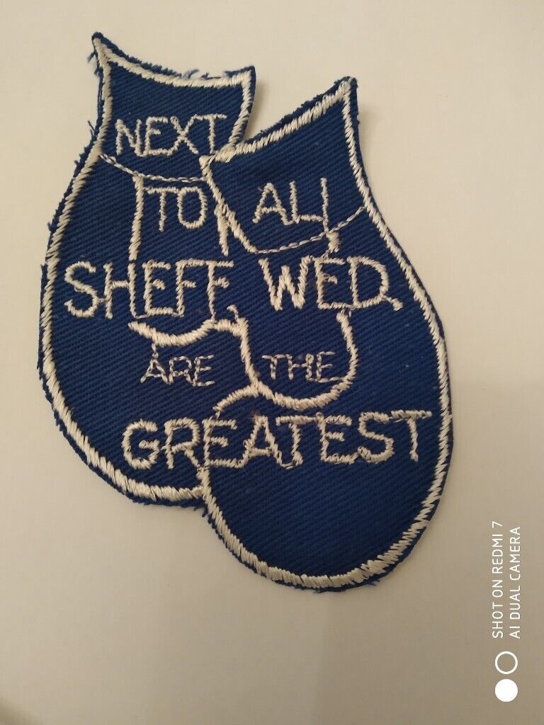 MANCHESTER CITY MOTIF SEW ON  OR GLUE ON BADGE PATCH APPLIQUE