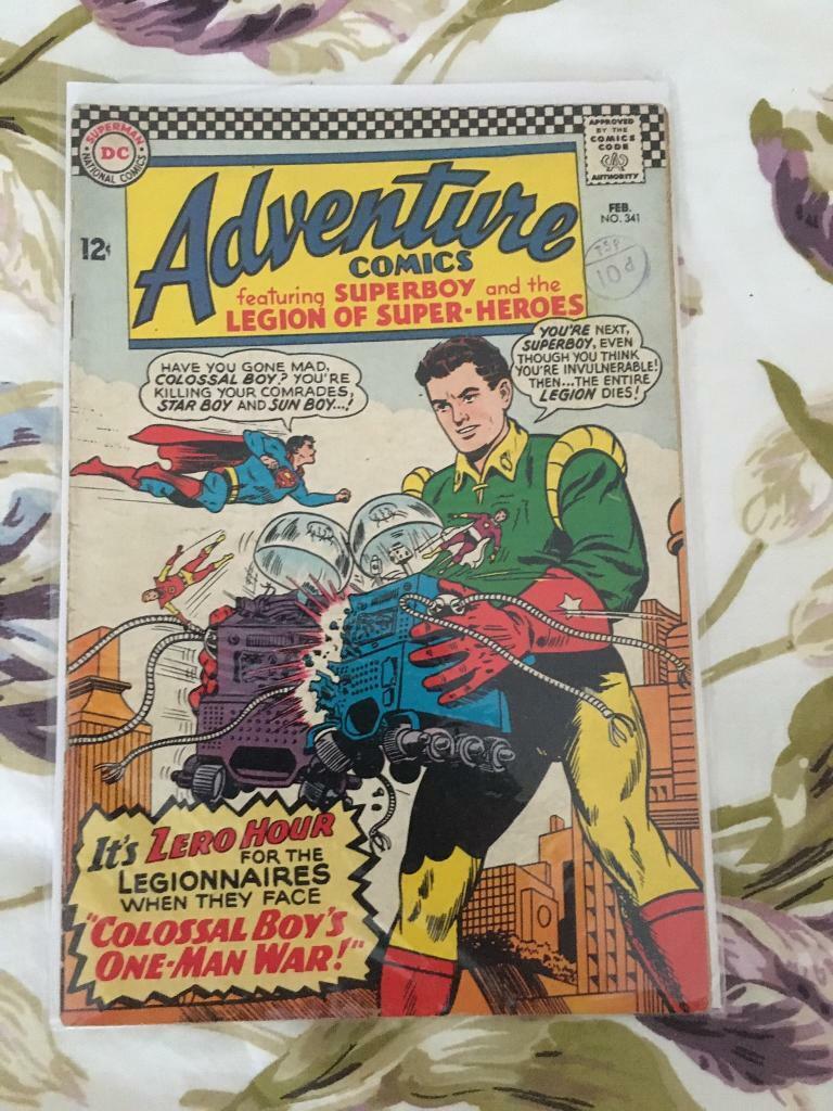Adventure Comics 1966 #341 DC comic 