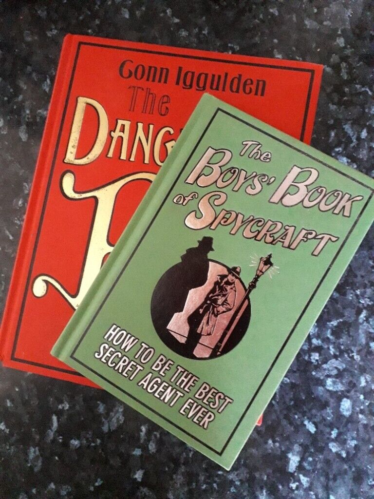 THE DANGEROUS BOOK FOR BOYS AND THE BOYS BOOK OF SPYCRAFT