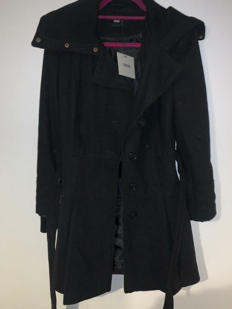 image for ASOS Ladies Black Coat £5