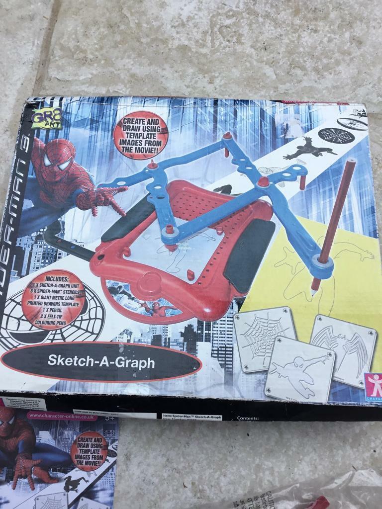 image for SPIDER-MAN SKETCH-A-GRAPH