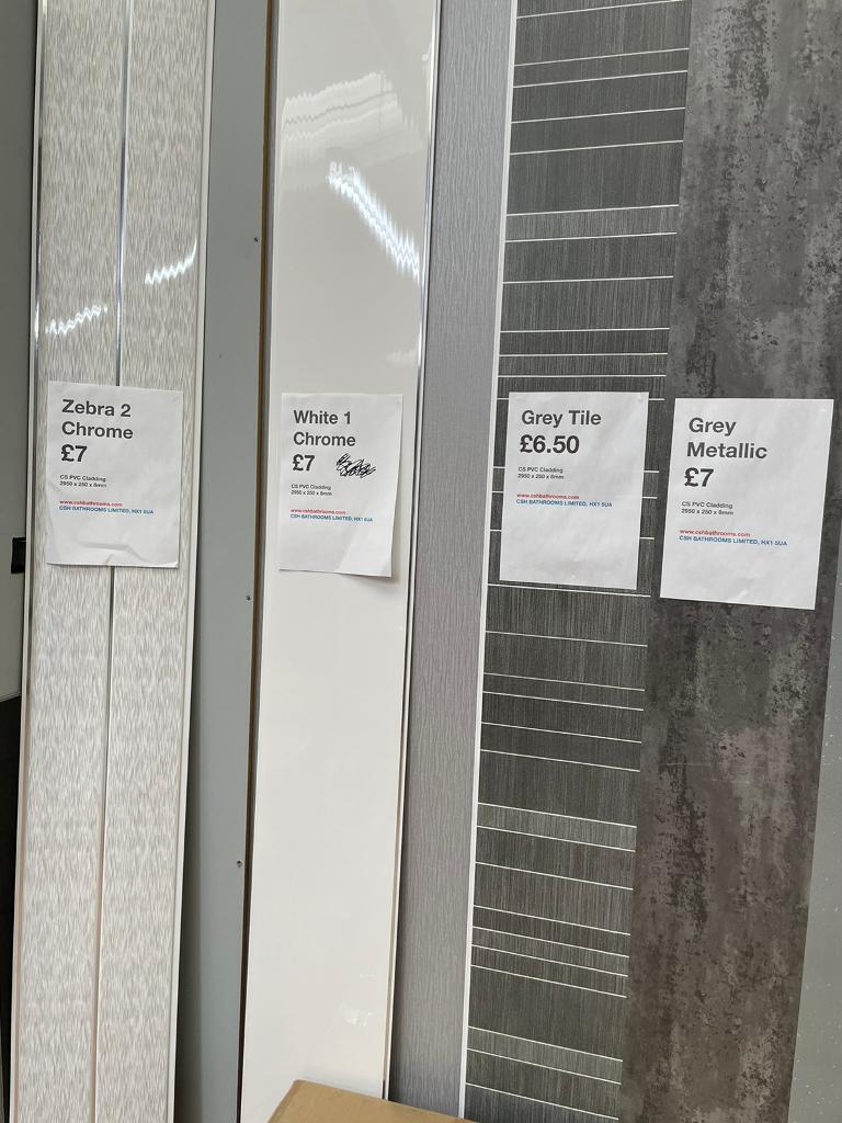  Ceiling cladding CS PVC WALL PANELS 2400x1000x10mm