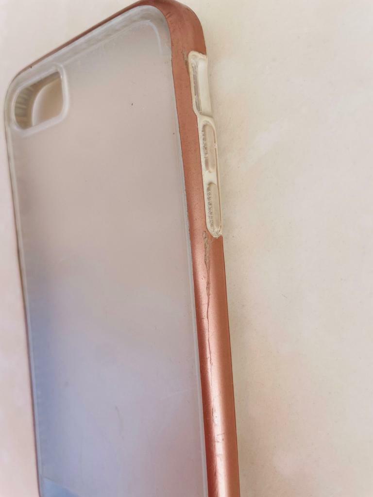 Tech21 Evo Elite Hardshell Case for iPhone 7 or 8 or SE 2020 Rose Gold