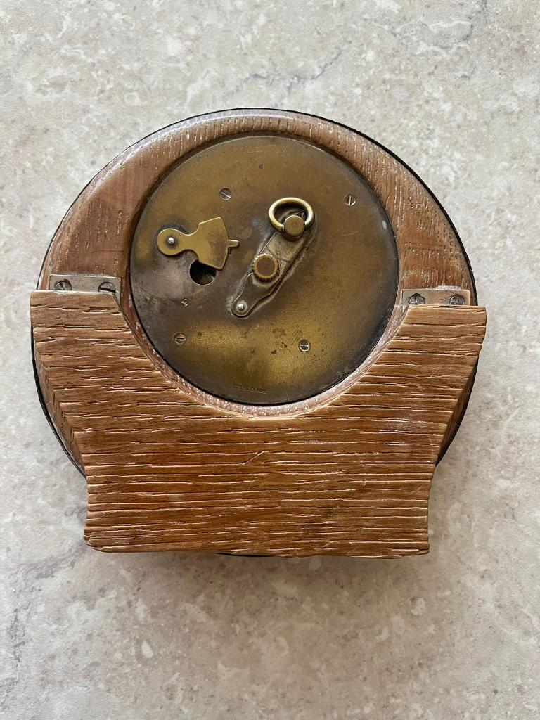 Antique silver clock 