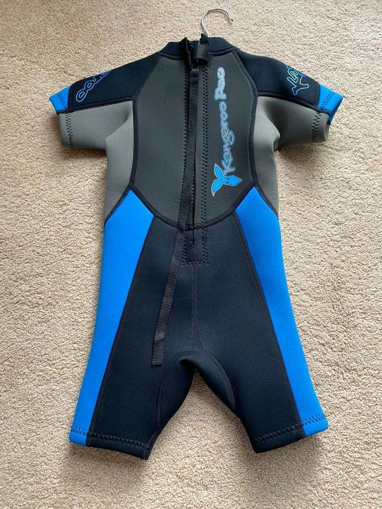 Kangaroo Poo Shortie Wetsuit Age 3-4