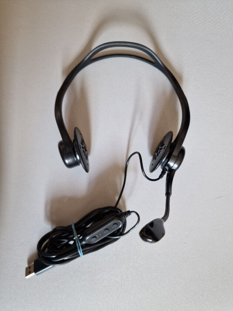 Logitech 960 - A-00053 USB Headset Noise Cancelling Headset