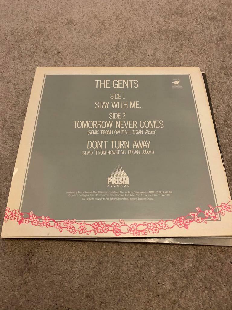 The Gents - Stay With Me 12” Single Original Vinyl Record Mod Revival 