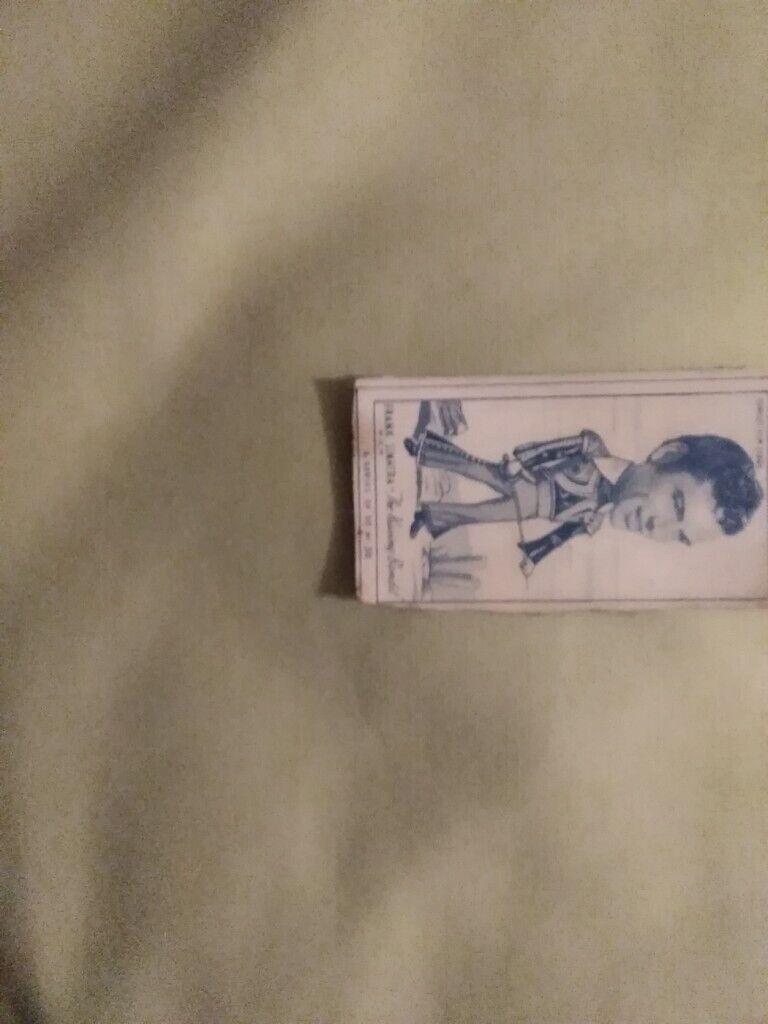 image for Frank Sinatra The kissing Bandit 1947 turf cigarette card extremely rare