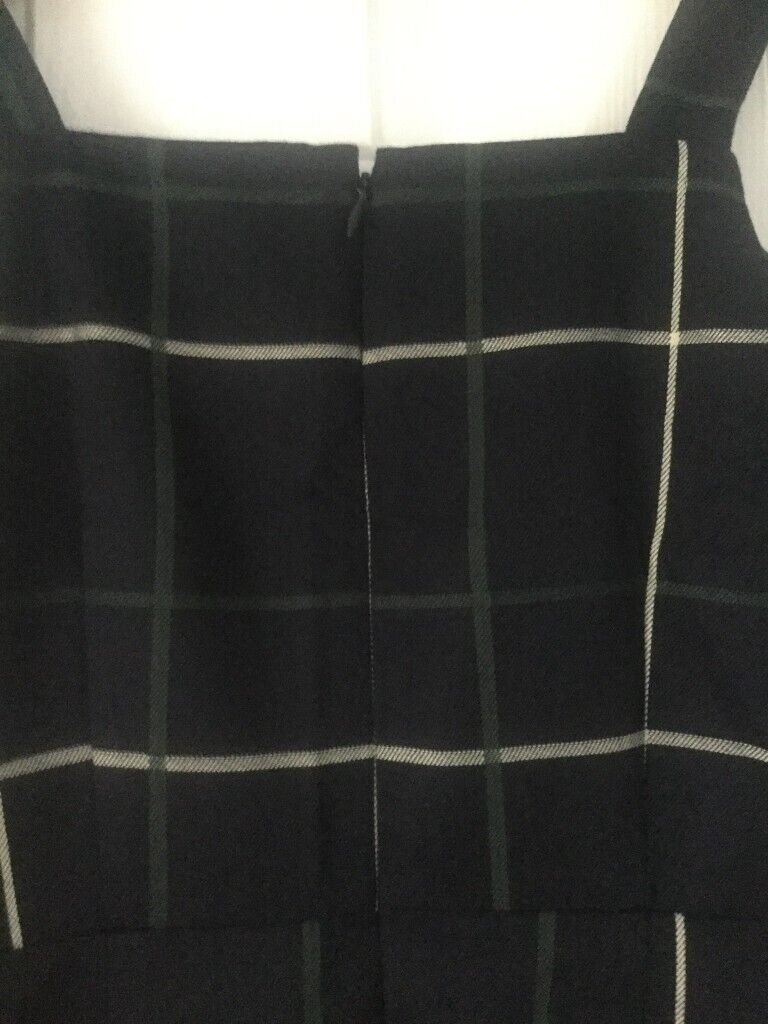 Primark tartan navy dress still with tag