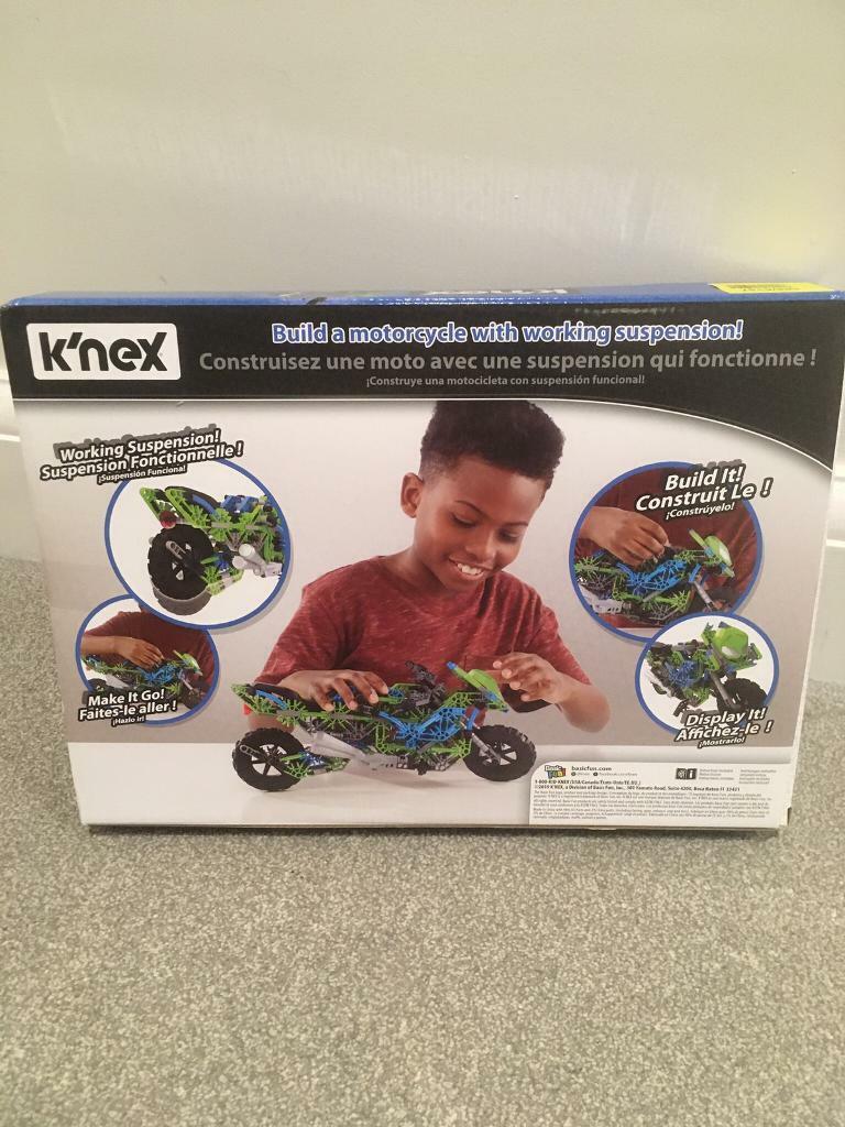 KNEX Mega Motor Bike Motorcycle Construction building set brand new 
