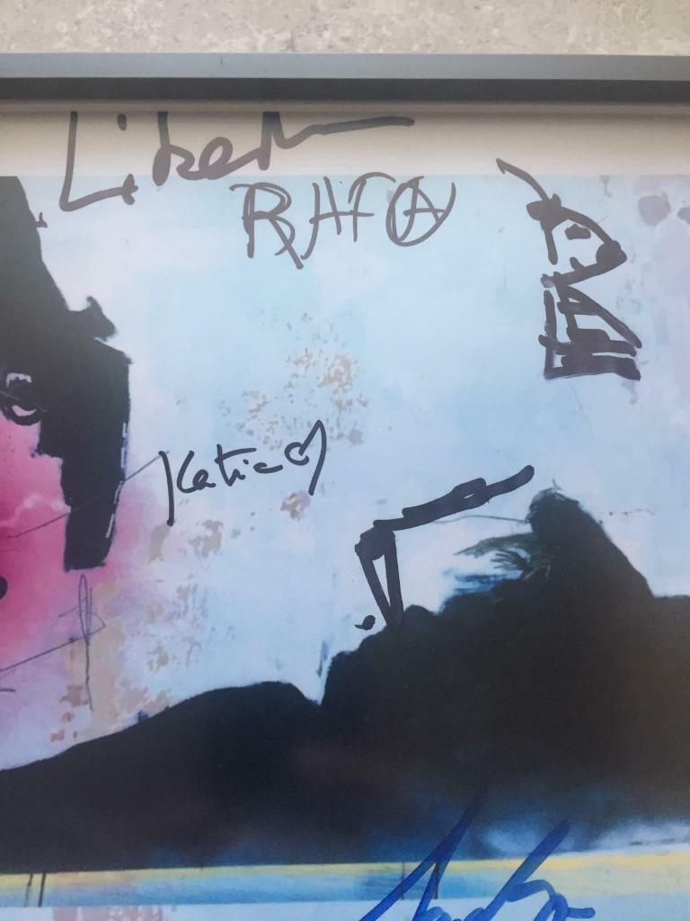 Signed artwork from Pete Doherty 
