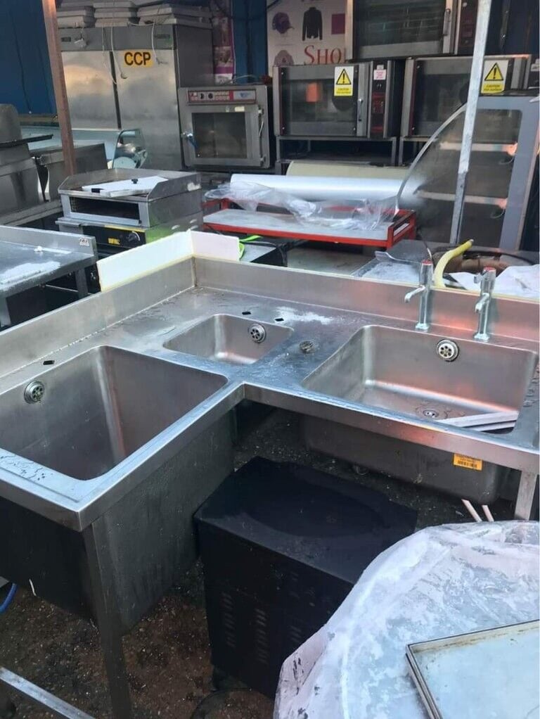 image for Catering equipment commercial stainless Steel sinks restaurant kitchen items 