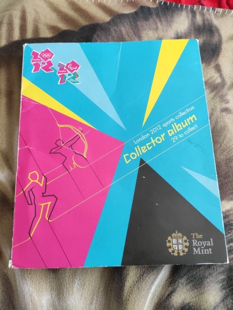 image for London 2011 Olympic 50p 29 coins, full set+ completer medal ,uncirculated