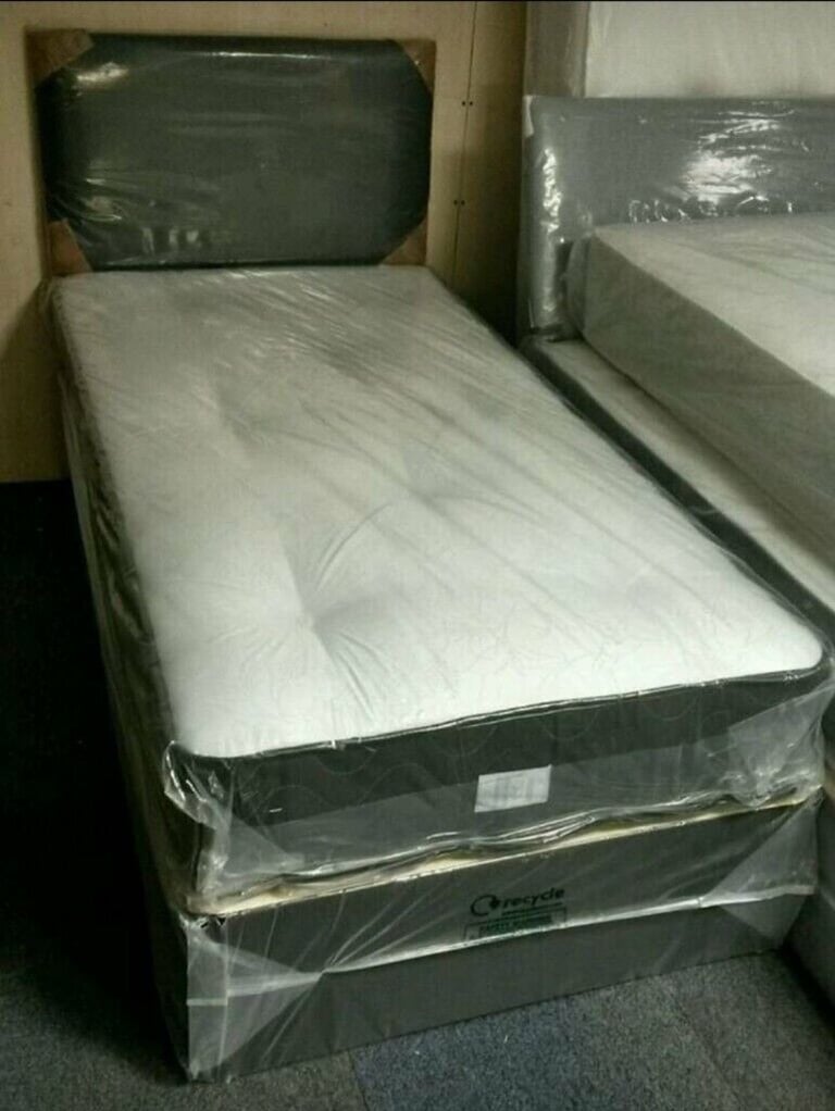 Clearance offer! New Divan Single Double Small Double & King Size Bed & Best Mattress For Sale 