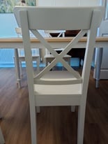 REDUCED Oak Veneer Table / Chairs 