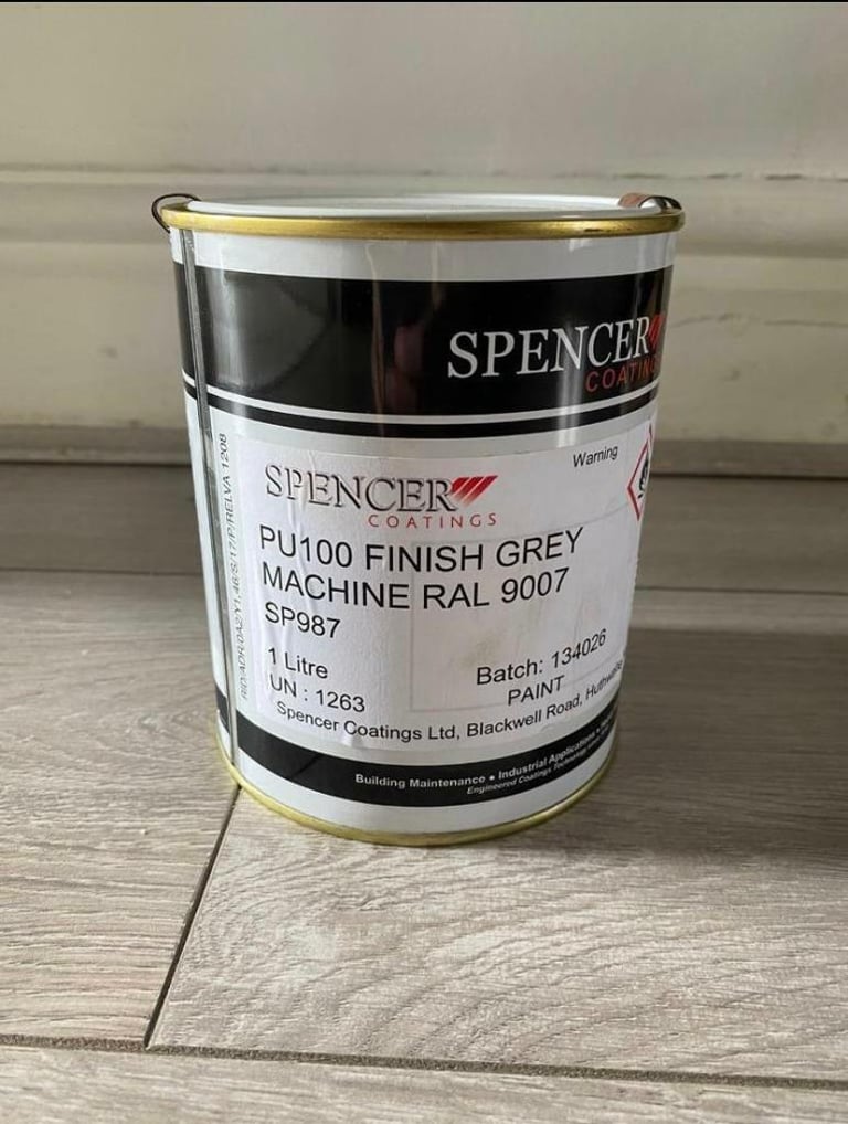 Spencer Coatings light grey/gloss finish paint for steal/ paint in Bolton, Manchester Gumtree