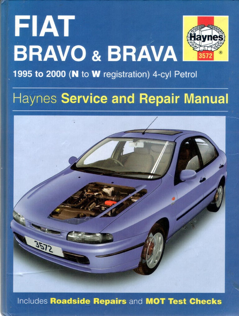 HAYNES FIAT BRAVO & BRAVA SERVICE AND REPAIR MANUAL 1995 to 2000