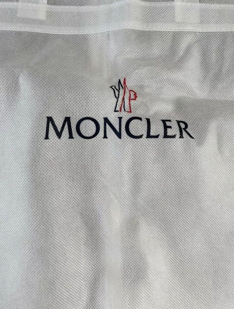 Authentic Moncler Garment Travel Bag Dust Cover Bag