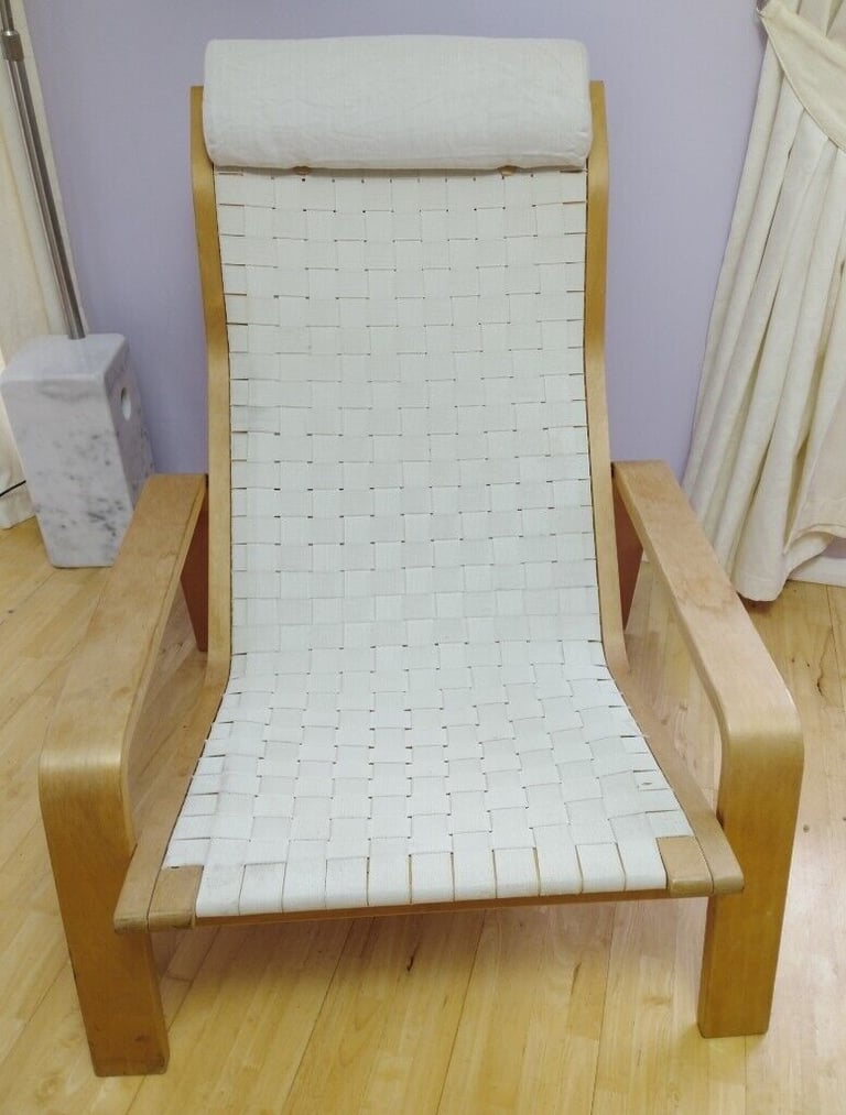 Vintage PULKKA ASKO Design Reclining Bentwood Chair