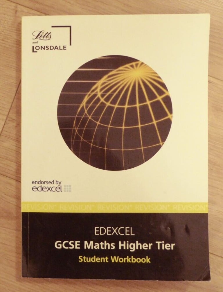 image for GCSE Letts Edexcel Maths Higher Tier Student Workbook. Harriseahead, Mow Cop.
