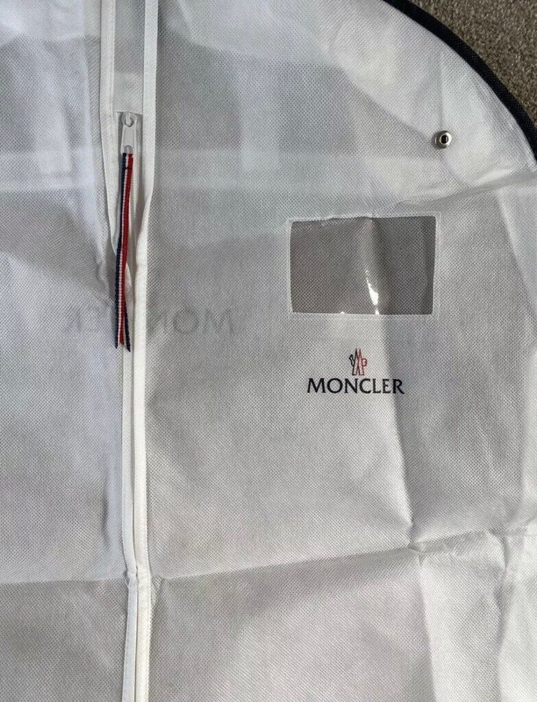 Authentic Moncler Garment Travel Bag Dust Cover Bag