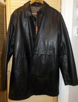 Mens Genuine Leather Coat