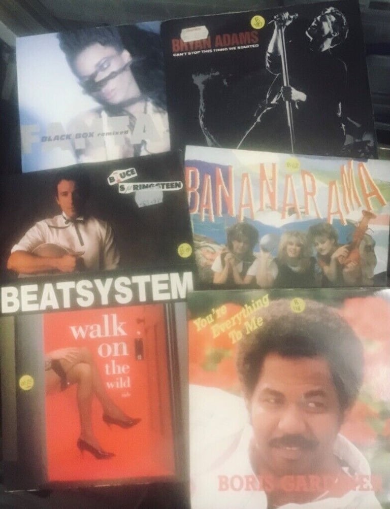 image for Assorted 7” records