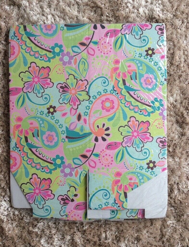 3 drawer storage box, retro, floral,home office/stationery/filing