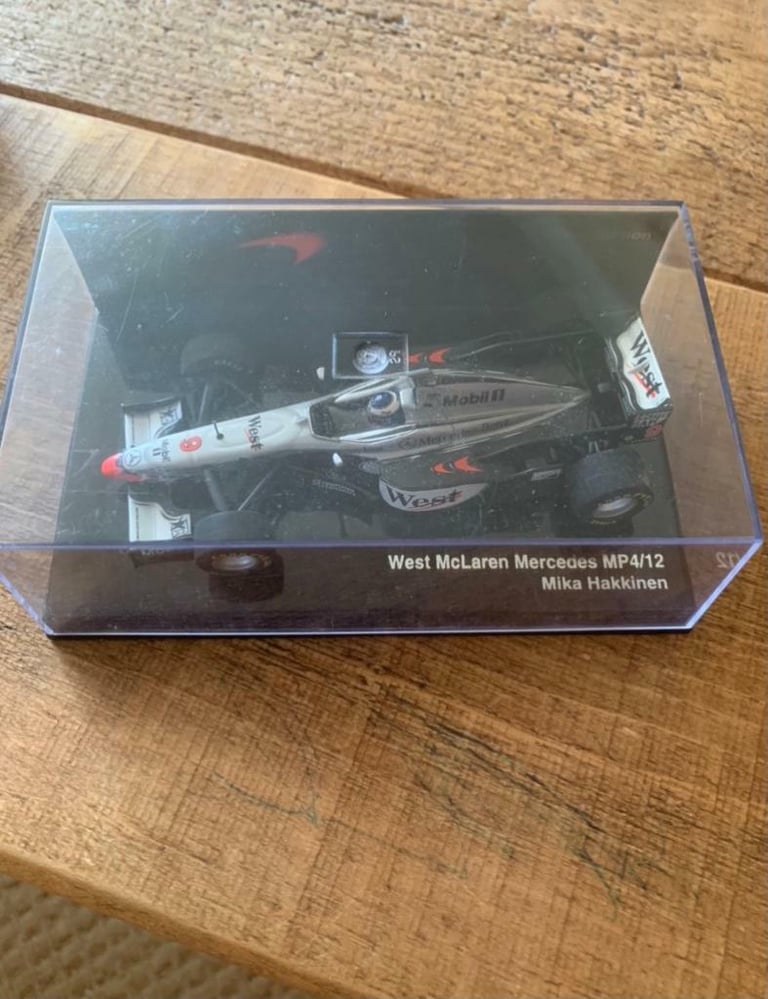 WEST MCLAREN MERCEDES 1/43 SCALE MIKA HAKKINEN