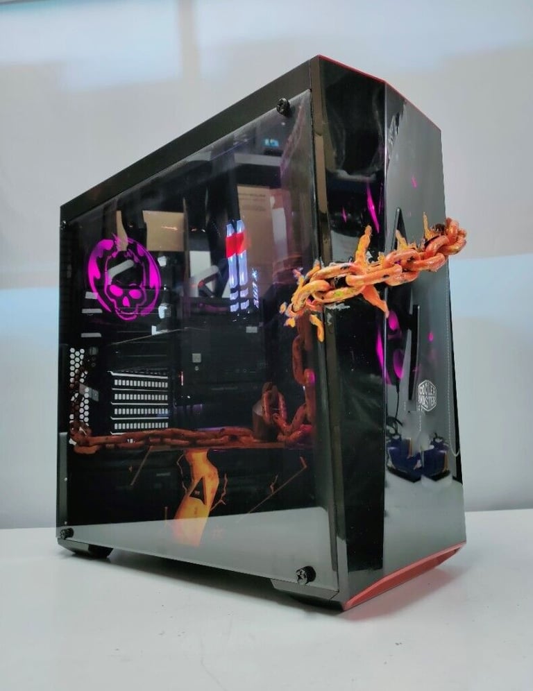 image for Ghost Rider Theme Gaming Computer PC 