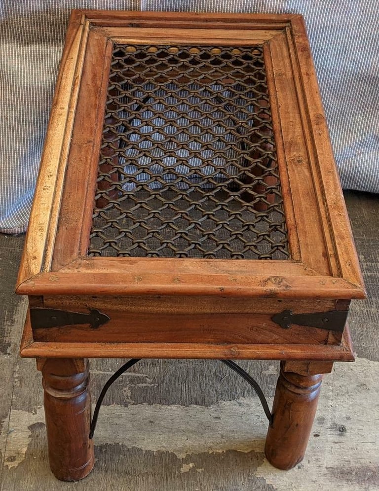 Small hardwood table