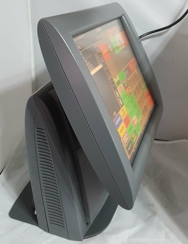 Used Aures Galeo Epos Screen Retail Grocery Scanning System ICR Touch Point 2019