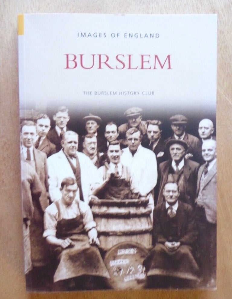 Burslem (Images of England) by Fred Hughes Paperback Book