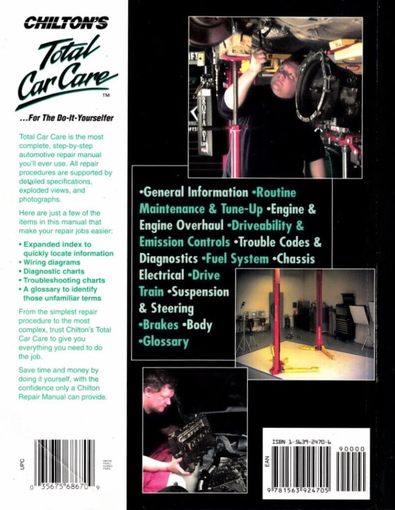 CHILTON TOYOTA RAV4 REPAIR MANUAL 1996 - 2002