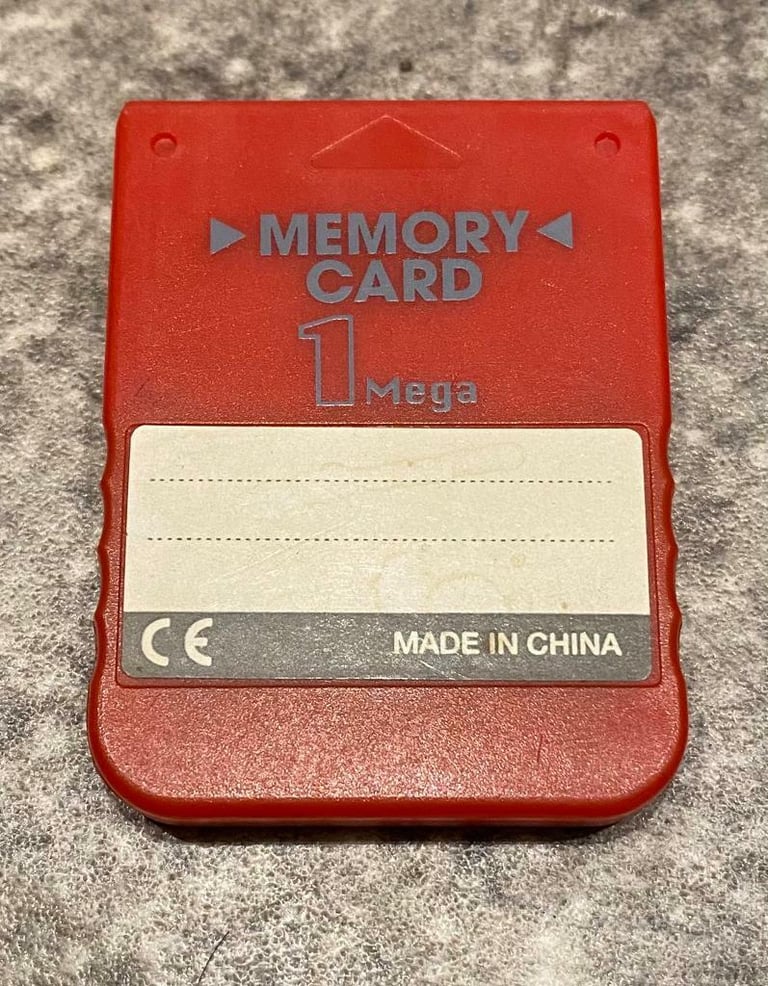 PlayStation 1 memory card 